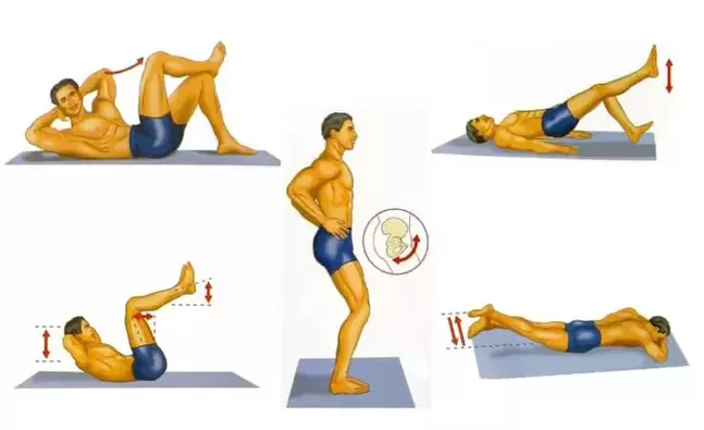 Серия физических упражнений для повышения мужской силы